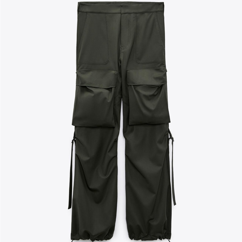Olive Cargo Pants